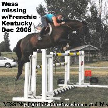 MISSING EQUINE Old Frenchman and Wise Return, Near Danville, KY, 40330
